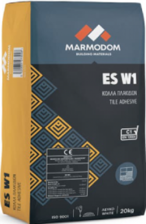 ES W1  20 kg/σακι  Κόλλα Πλακιδίων C1