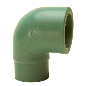 PPR BANNINGER MALE FEMALE 90° Φ32 ELBOW GREEN (HOT - COLD)