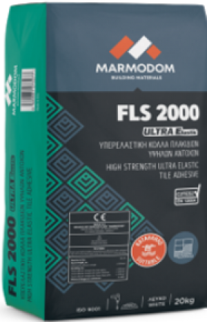 FLS 2000 20 kg/σακι Ελαστική κόλλα πλακιδίων “ULTRA ELASTIC”, C2TES2