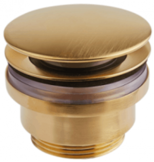 Σιφώνι νιπτήρος Gold brushed