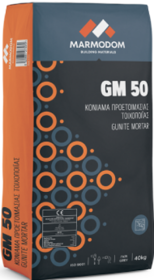 GM 50 25 kg/σακι Κονίαμα για “πεταχτό”