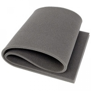 Acoustic foam flat slab ISOLFON PU 10, thickness 10mm, 1,00m²/ piece