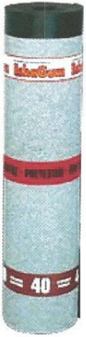 Bitumen membrane Eshagum Polyester PE-Mineral, grey, 4.5kg/m², (-10°C), 10m²/roll.