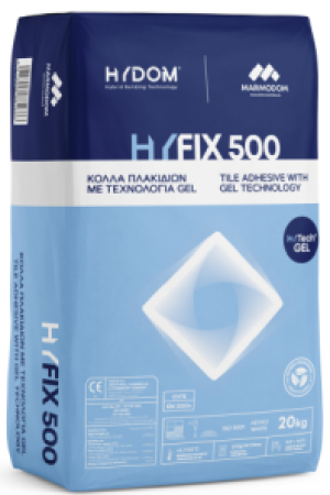 HYFIX 500 20 kg/σακι Κόλλα πλακιδίων τεχνολογίας “GEL”, C2TE