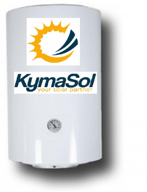 Ηλεκτρικός Θερμοσίφωνας GLASS KymaSol 25 Λίτρων κάθετος, 1,5 - 4,00 Kw