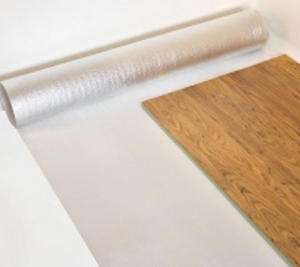 HDPE polyethylene sheet PlastoCell® 2mm (+HDPE film), 26m²/roll.
