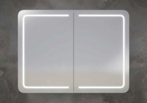 Καθρέπτης LED με Κρυφοντούλαπο 60x80cm.