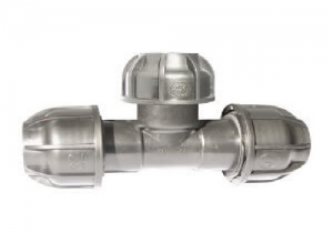 Rdeucing Quick Tee Coupling 63 x 50 x 63mm  10 ATM