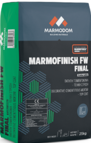 MARMOFINISH FW FINAL 25kg/ΣΑΚΙ – Τελική Στρώση Πατητής Τσιμεντοκονίας