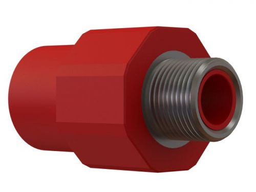 MALE FIRE HOSE END COUPLING