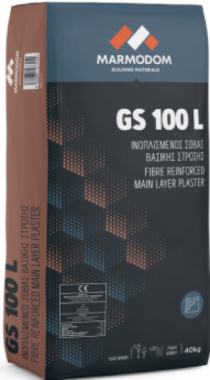 GS 100 L FIBRE 25kg/σακι Ινοπλισμένος σοβάς βασικής στρώσης
