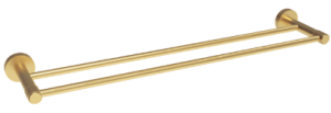 Πετσετοκρεμάστρα διπλή 60cm DREAM BRUSHED GOLD 