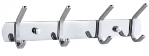 Κρεμάστρα τετραπλή χρωμέ SS 304 28,50cm