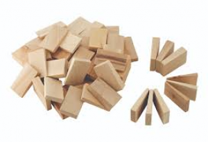 Ξύλινες σφήνες τοποθέτησης 60X30X6mm