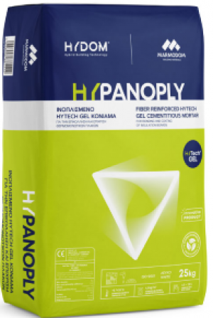 HYPANOPLY 25 kg “GEL” Ινοπλισμένη κόλλα θερμομονωτικών πλακών