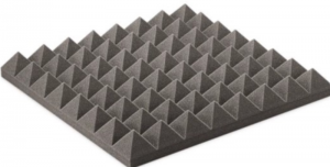 ISOLFON SE.PY.65-70, sound-absorbing foam slab 65mm, 0.5m²/piece