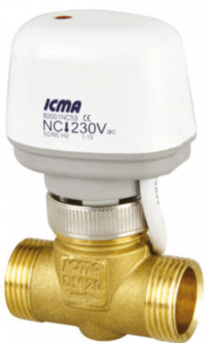 Δίοδη βάνα ζώνης για Fan Coils 1'' Icma