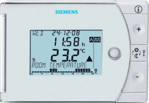 SIEMENS Cronotermostato elettronico giornaliero con possibilità di auto-adattamento REV13 