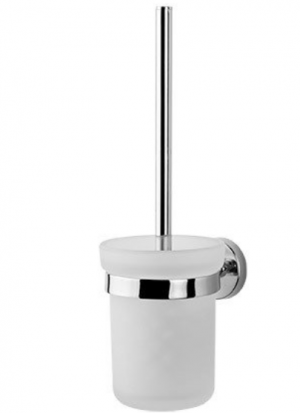 Glass wall - mounted toilet brush MARE