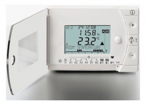 SIEMENS Cronotermostato elettronico settimanale con possibilità di auto-adattamento REV124RF/SET