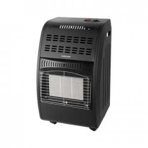 Θερμάστρα Υγραερίου Μαύρη 4.2KW Οβάλ με REGULATOR 147-29676
