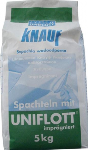 Υλικό αρμολόγησης γυψοσανίδας, Uniflott ανθυγρό, 5kg/σακί.
