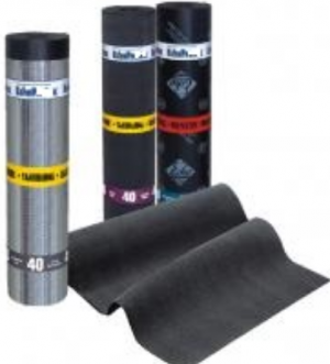 Bitumen membrane Eshafin Polyester PE-Mineral, grey, 4.5kg/m², (-10°C), 10m²/roll.