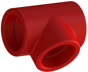 Ταφ πυρόσβεσης PP-R 63Χ63Χ63mm