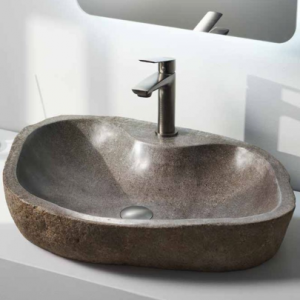 Νιπτήρας επικαθήμενος RIVER STONE 60-70x38-43x11.5-12.5 εκ