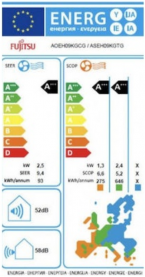 ENERGY LABEL KG 9000