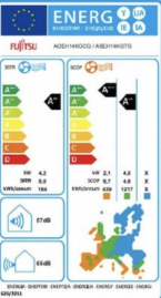ENERGY LABEL KG 14000