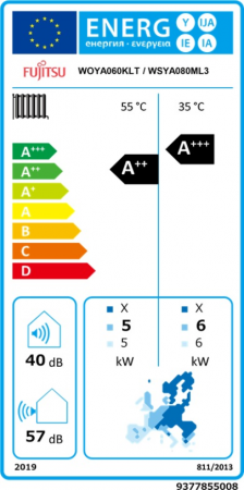 ENERGY LABEL COMFORT 6